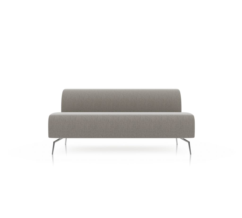 Friant Furniture Soft Seating Jot Render - Double Middle Sectional