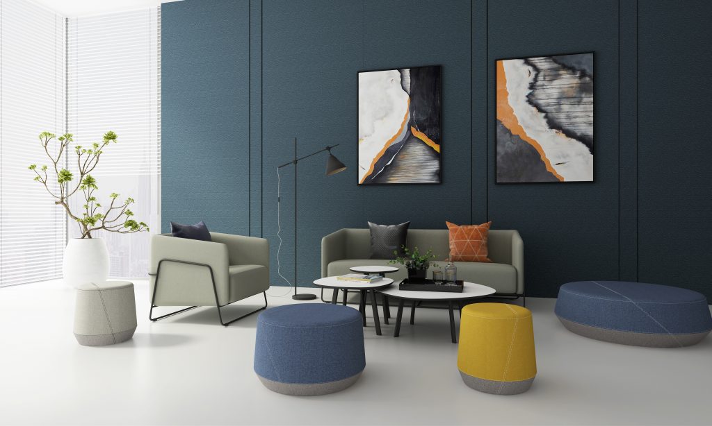 Friant Furniture Soft Seating Workplace Render - Hanno_Pog II_Collections
